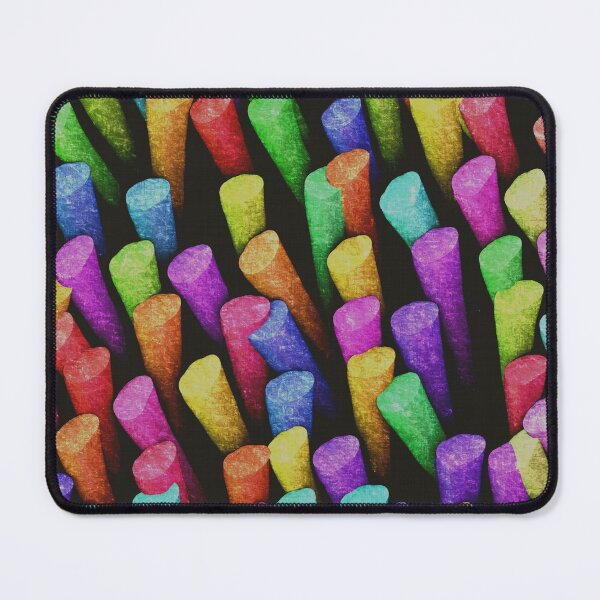 Item preview, Colorful and Cheerful Painterly Chalk Pattern  designed and sold by SeaChangeDesign.