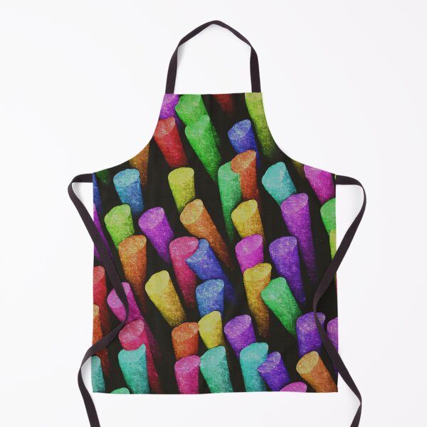 Item preview, Colorful and Cheerful Painterly Chalk Pattern  designed and sold by SeaChangeDesign.