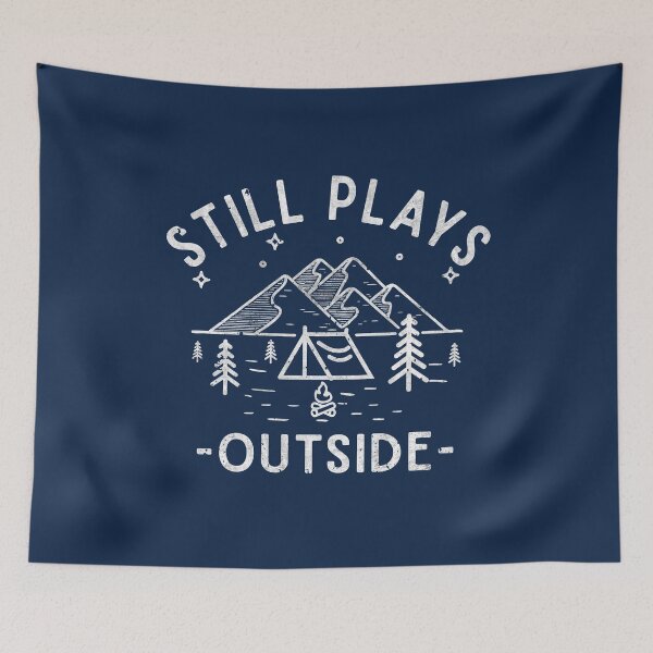 Item preview, Still Plays Outside Hiking Camping Lover Funny Hiker Gifts  designed and sold by alenaz.