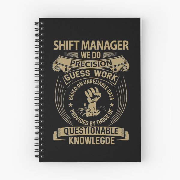 Item preview, Shift Manager T Shirt - We Do Precision Job Gift Item Tee designed and sold by natalinedk.