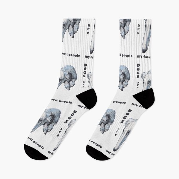 Item preview, DOGS ARE MY FAVORITE PEOPLE, Borzoi  designed and sold by ArtEkaterina.
