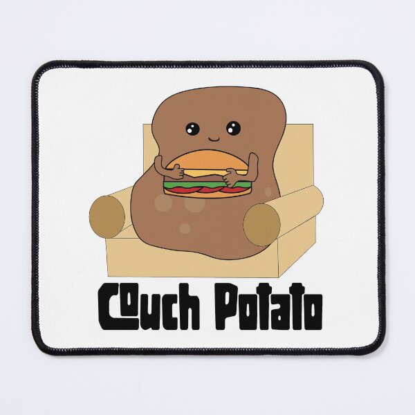 Item preview, Couch Potato With Cheeseburger designed and sold by MclaughlinGifts.