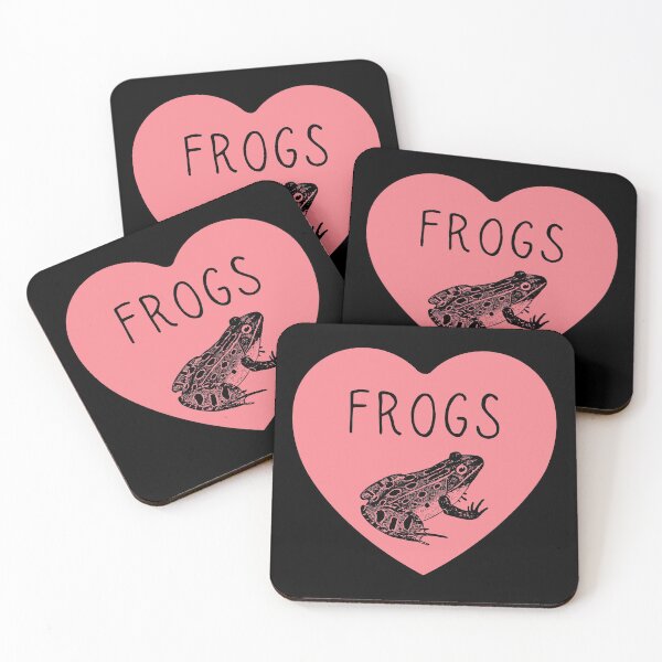 Item preview, I Love frogs Heart designed and sold by ronaldsonou.