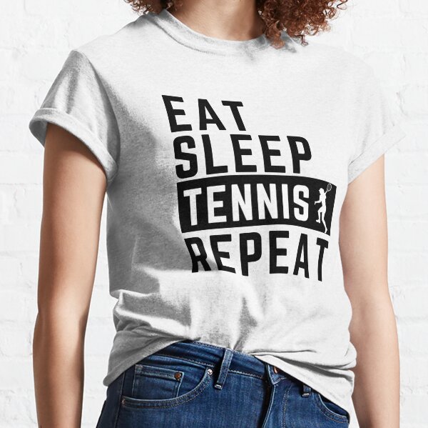 Eat Sleep Gym Repeat Funny Sayings Slogans Juniors V-neck T-shirt 