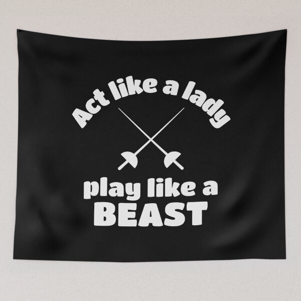 Item preview, Fencing: Act like a lady play like a beast designed and sold by TheGreenGoat.
