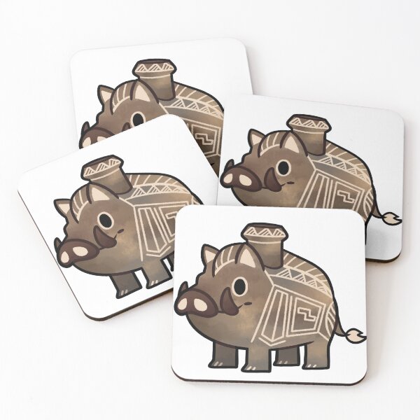 Item preview, Boar Vessel (600-500 BC, Etruscan) designed and sold by Avi3te.