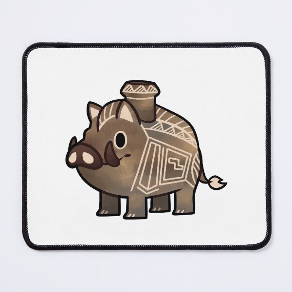 Item preview, Boar Vessel (600-500 BC, Etruscan) designed and sold by Avi3te.