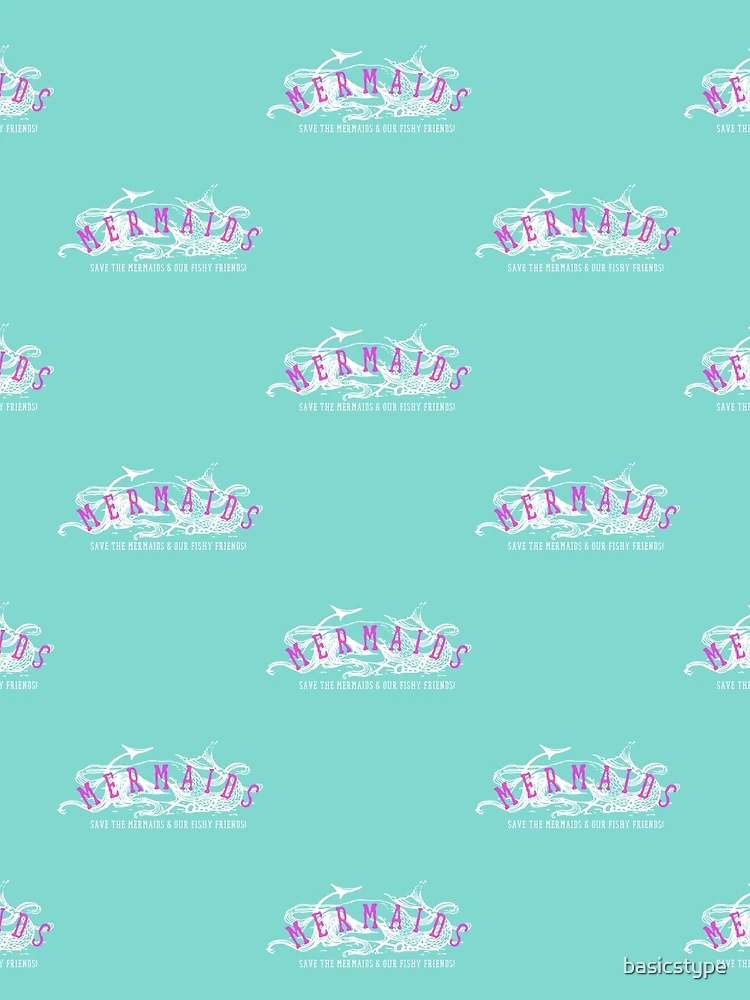 Thumbnail 3 of 3, Scarf, Mermaids designed and sold by basicstype.