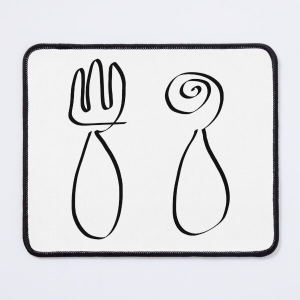 Item preview, Spoon and fork designed and sold by Quasiyo.