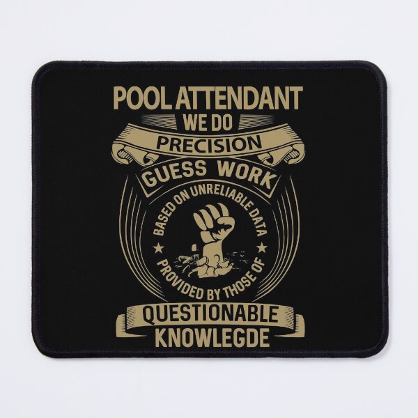 Item preview, Pool Attendant T Shirt - We Do Precision Job Gift Item Tee designed and sold by paneczkopat.