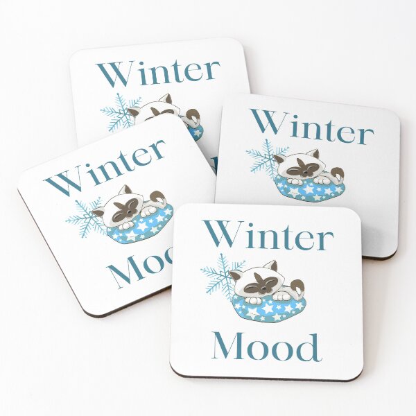 Item preview, Winter mood cat sleeping designed and sold by AmonRa16.