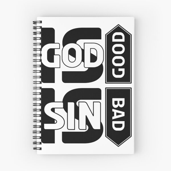 Item preview, GOD IS GOOD sin is bad. designed and sold by EverLifeApparel.