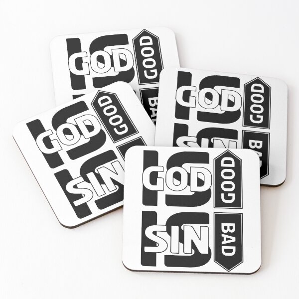 Item preview, GOD IS GOOD sin is bad. designed and sold by EverLifeApparel.