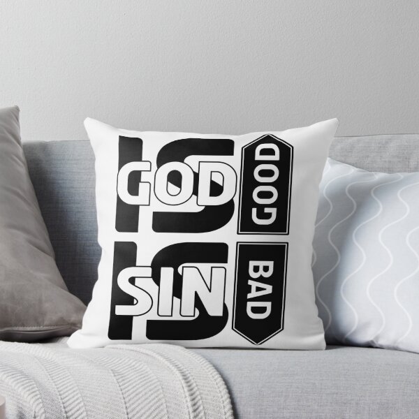 Item preview, GOD IS GOOD sin is bad. designed and sold by EverLifeApparel.