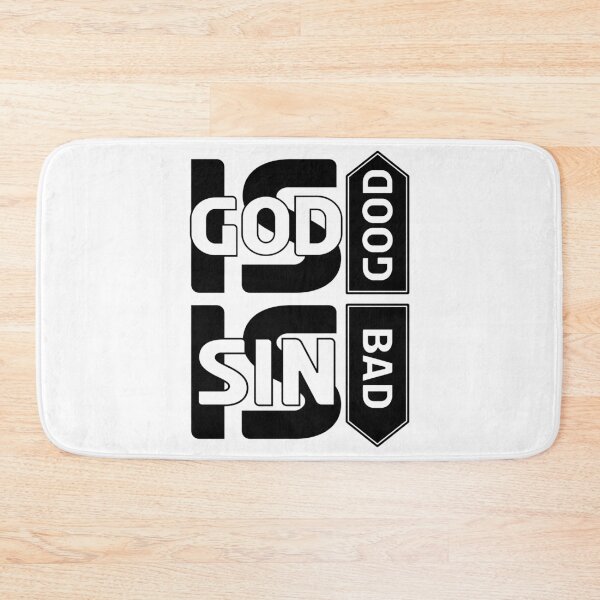 Item preview, GOD IS GOOD sin is bad. designed and sold by EverLifeApparel.