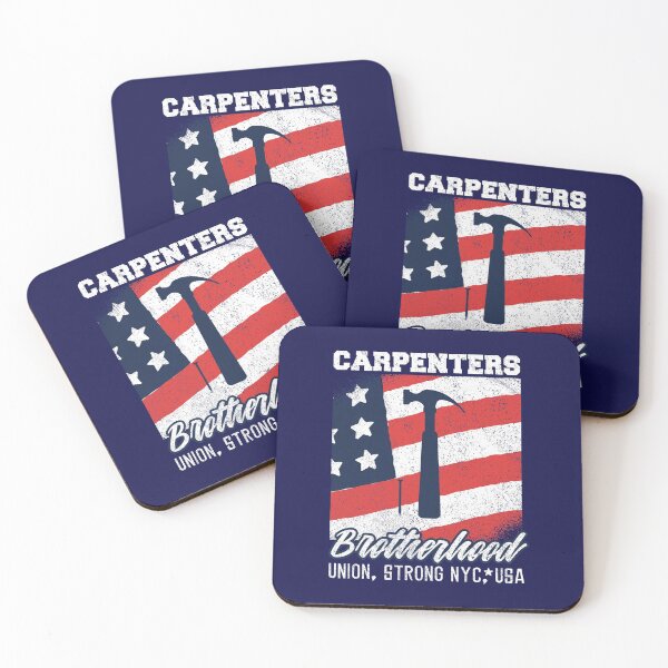 Item preview, Carpenters Brotherhood Union Strong, New York City designed and sold by Holiday-Art.