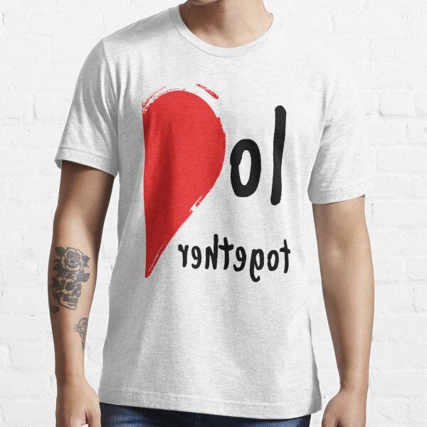 Love Half Heart Together Forever Essential T-Shirt for Sale by NoahRich