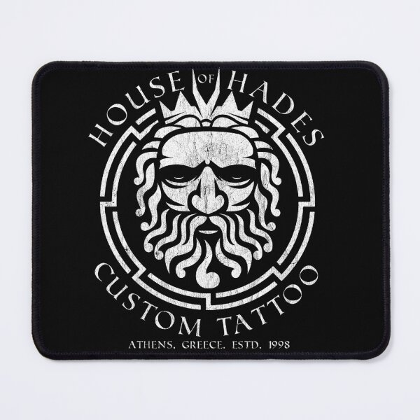 Item preview, House of Hades Tattoo Studio Athens, Greek Mythology, Greek God of the Dead Mythical Character designed and sold by Proverbial Wisdom Design.