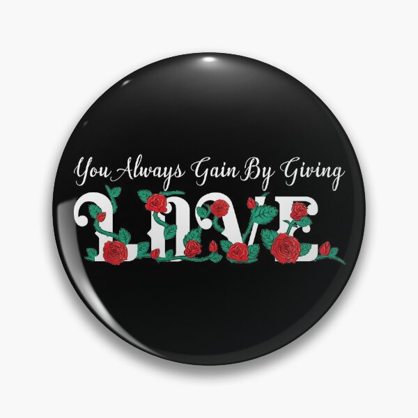 Item preview, You Always Gain By Giving Love designed and sold by NawalMagdy.