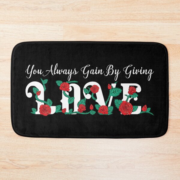 Item preview, You Always Gain By Giving Love designed and sold by NawalMagdy.