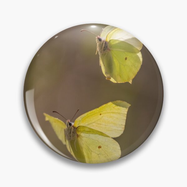 Item preview, Two common brimstones flying in the air designed and sold by Stefan Rotter.