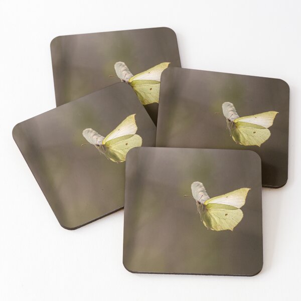 Item preview, One common brimstone flying in the air designed and sold by Stefan Rotter.