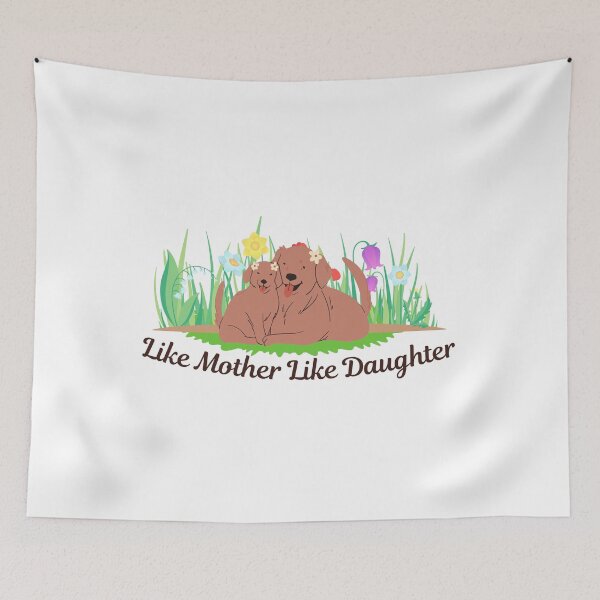 Item preview, Like Mother Like Daughter designed and sold by kucingmaikan.