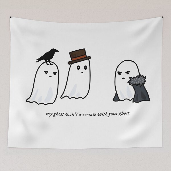 Item preview, my ghost won't associate with your ghost designed and sold by Akqxxx.