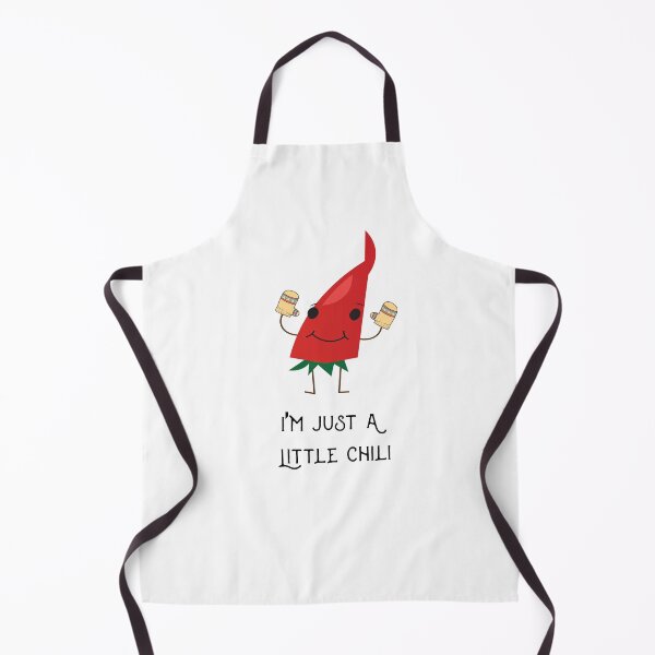 Item preview, I'm Just A Little Chili Pepper Vegetable Pun designed and sold by ZestyFruit.