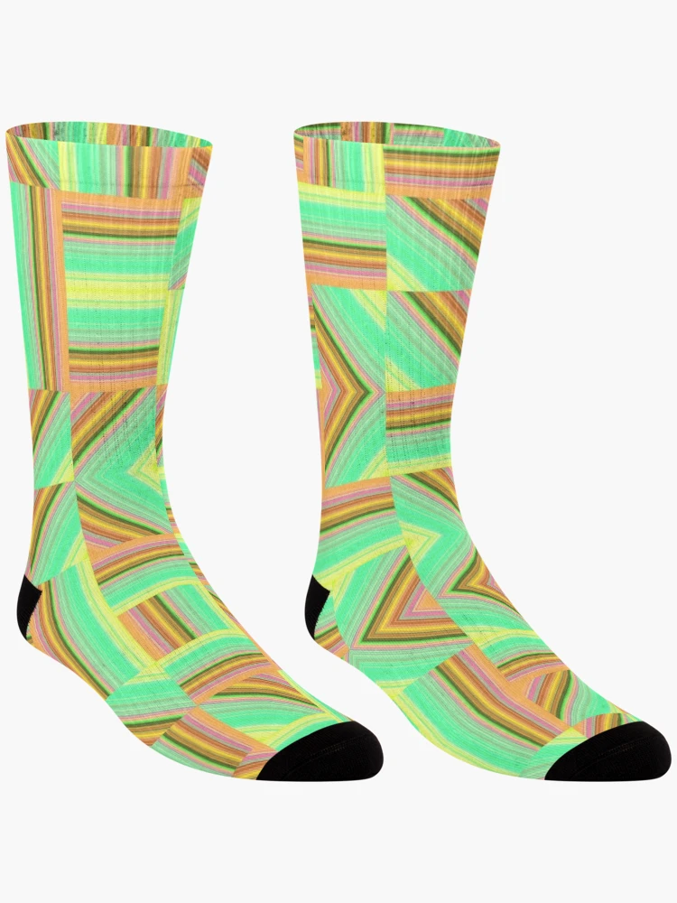 Thumbnail 3 of 5, Socks, Gradients 5 designed and sold by genpythonart.