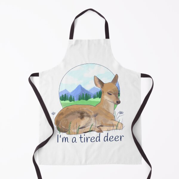 Item preview, Cute sleepy deer designed and sold by Mayarart.