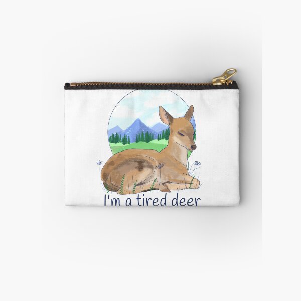 Item preview, Cute sleepy deer designed and sold by Mayarart.