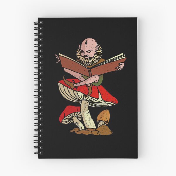 Item preview, Goblin Reading Book On Mushroom Goblincore And Cottagecore T-Shirt designed and sold by JokeGysen.