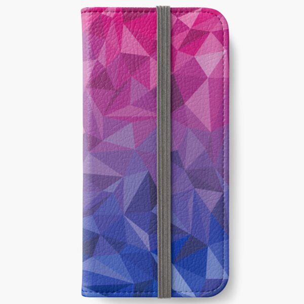 Geometric Bi Pride iPhone Wallet