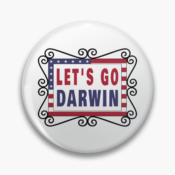 Item preview, Let's Go Darwin - Funny Saying designed and sold by Delandor.