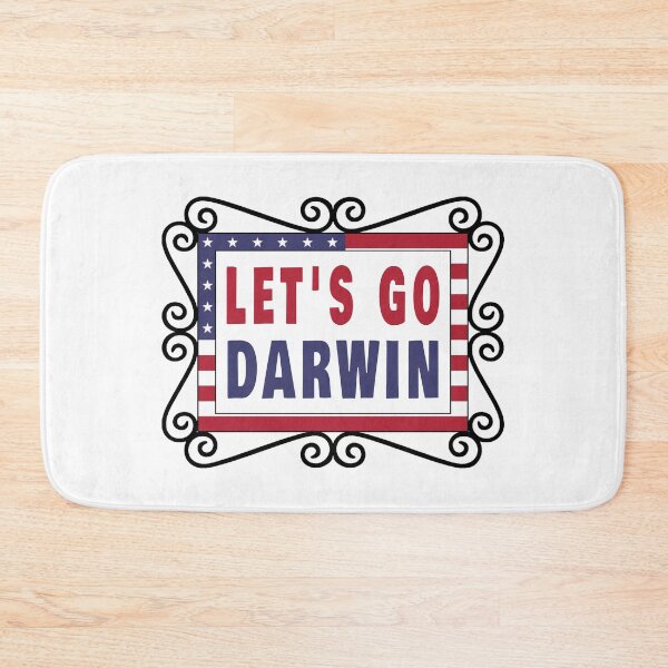 Item preview, Let's Go Darwin - Funny Saying designed and sold by Delandor.