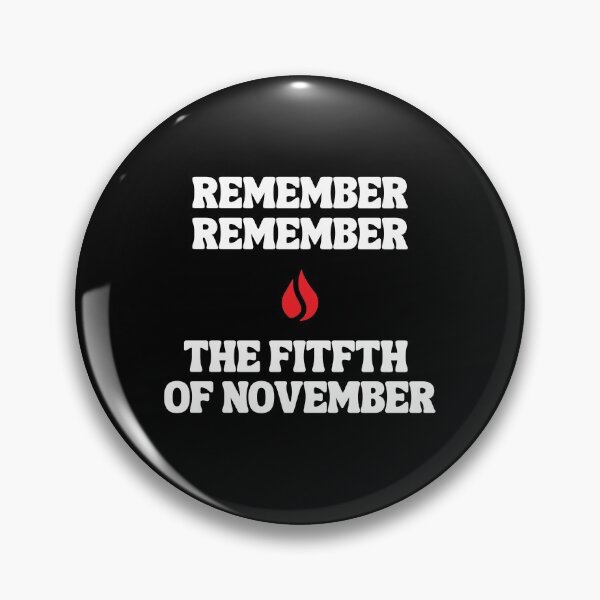Item preview, Remember Remember The Fifth Of November - Guy Fawkes designed and sold by N44Prints.