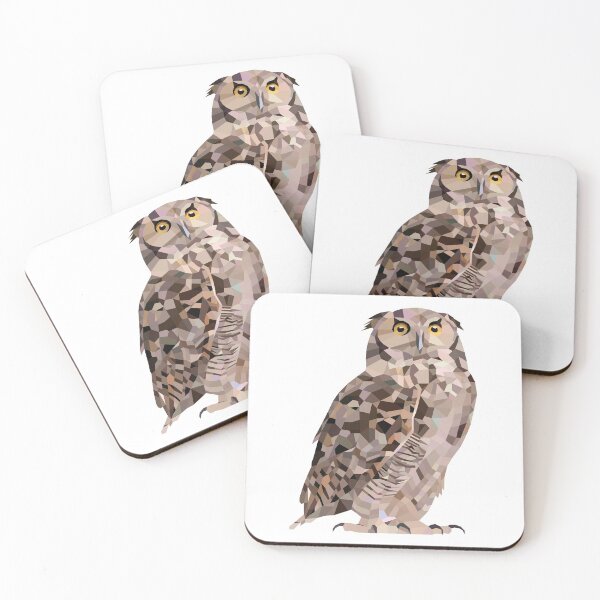 Item preview, owl-Polygonal animals designed and sold by Hartics.