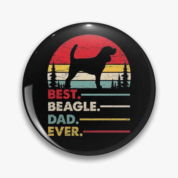 Item preview, Vintage Best Beagle Dad Ever designed and sold by rafaeltto.