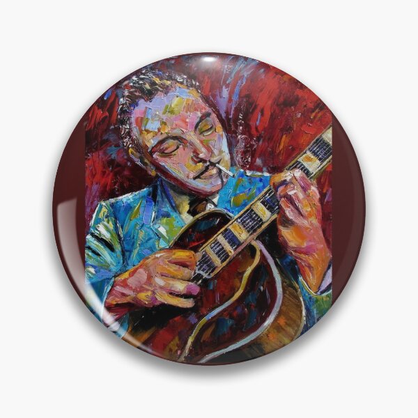 Item preview, Django Reinhardt Jazz Guitar Legend designed and sold by PeacefulRiver.