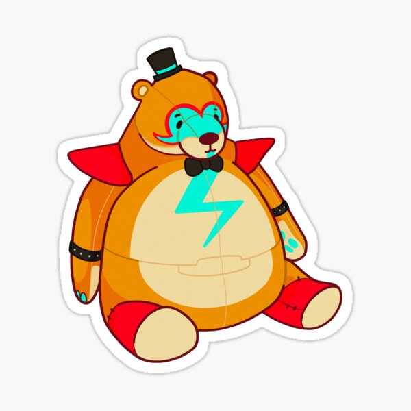 Glamrock Freddy Plush FNAF Security Breach Djunkelskog