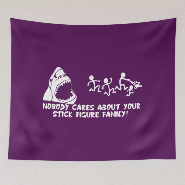 Item preview, Family Stick Figure T-ShirtStick figure family designed and sold by LieterFres.