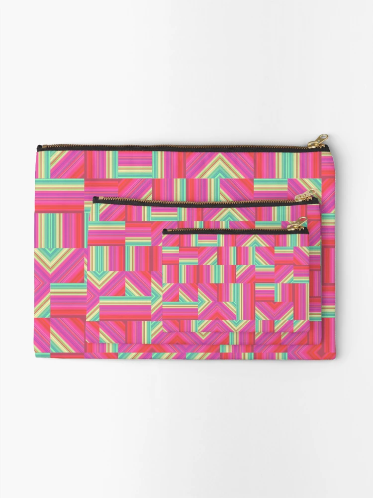 Thumbnail 2 of 4, Zipper Pouch, Gradients 6 designed and sold by genpythonart.