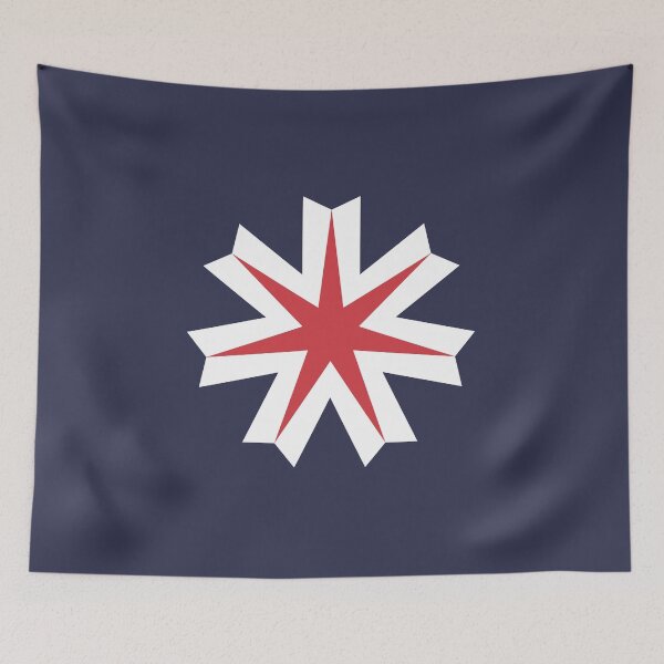 Item preview, Flag of Hokkaido Prefecture, Japan designed and sold by Freihalt.