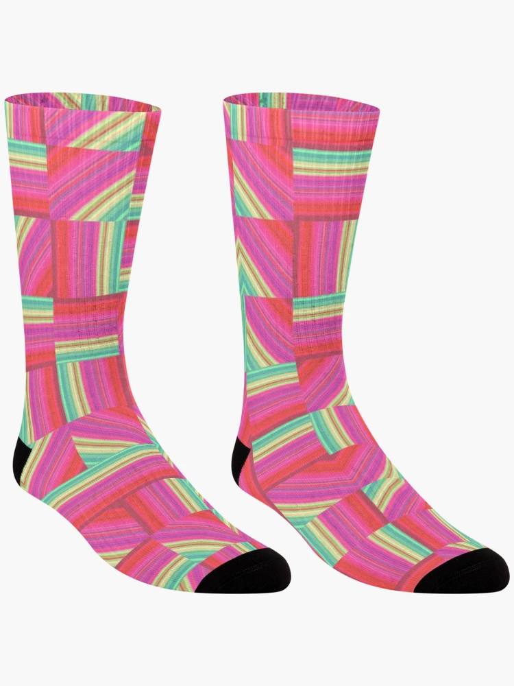 Thumbnail 3 of 5, Socks, Gradients 6 designed and sold by genpythonart.