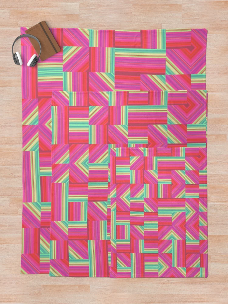 Thumbnail 5 of 6, Throw Blanket, Gradients 6 designed and sold by genpythonart.