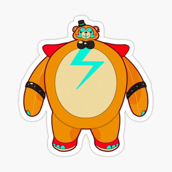 Item preview, Glamrock Freddy Plush | FNAF | Security Breach   designed and sold by Nobellun ✦.