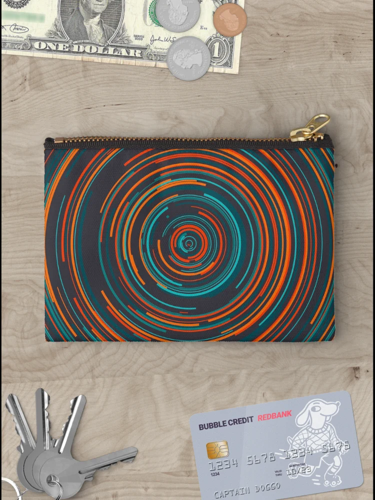 Thumbnail 3 of 4, Zipper Pouch, Arcs 4 designed and sold by genpythonart.