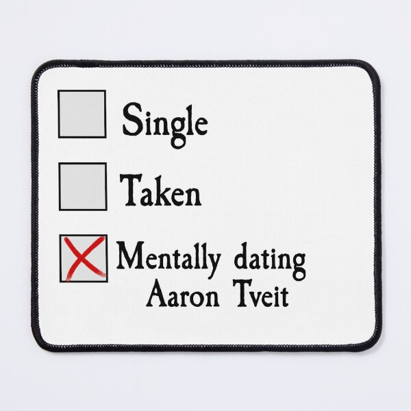 Item preview,  mentally dating Aaron Tveit designed and sold by Backstage by Leyzel.