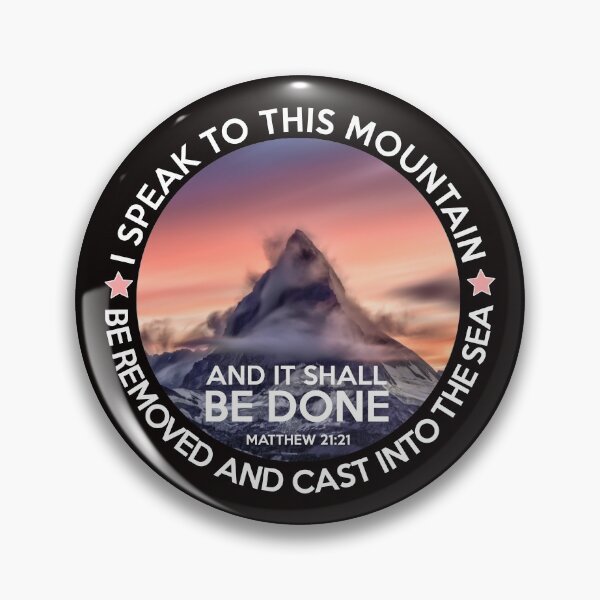 Item preview, I speak to this mountain: be removed and cast into the sea designed and sold by Warih.